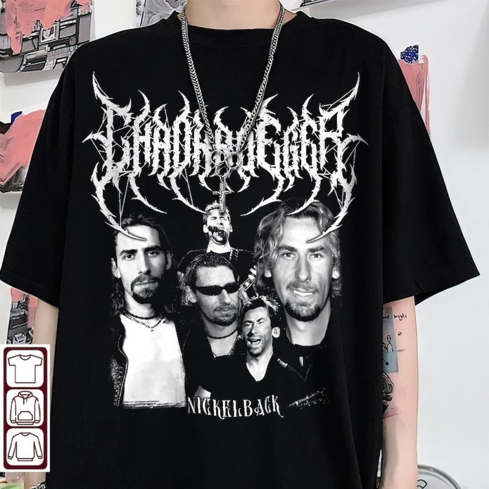 Chad Kroeger Black Metal Fans Tshirt Chad Kroeger Bootleg Shirt